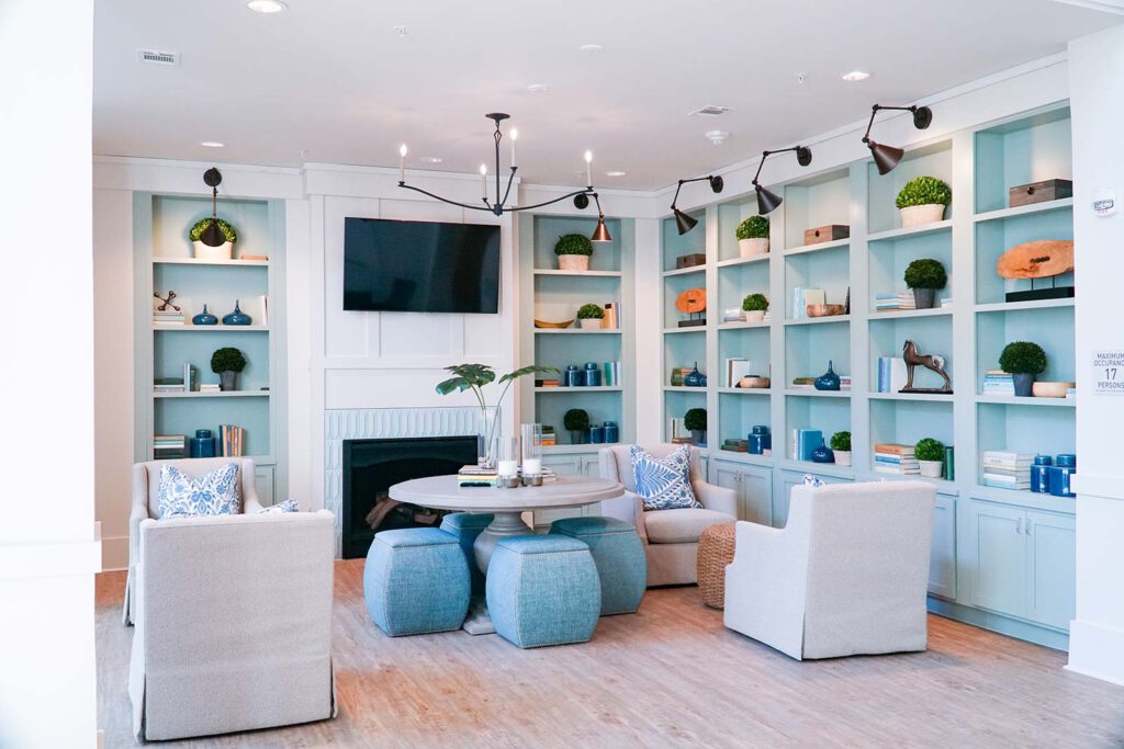 View of seating area